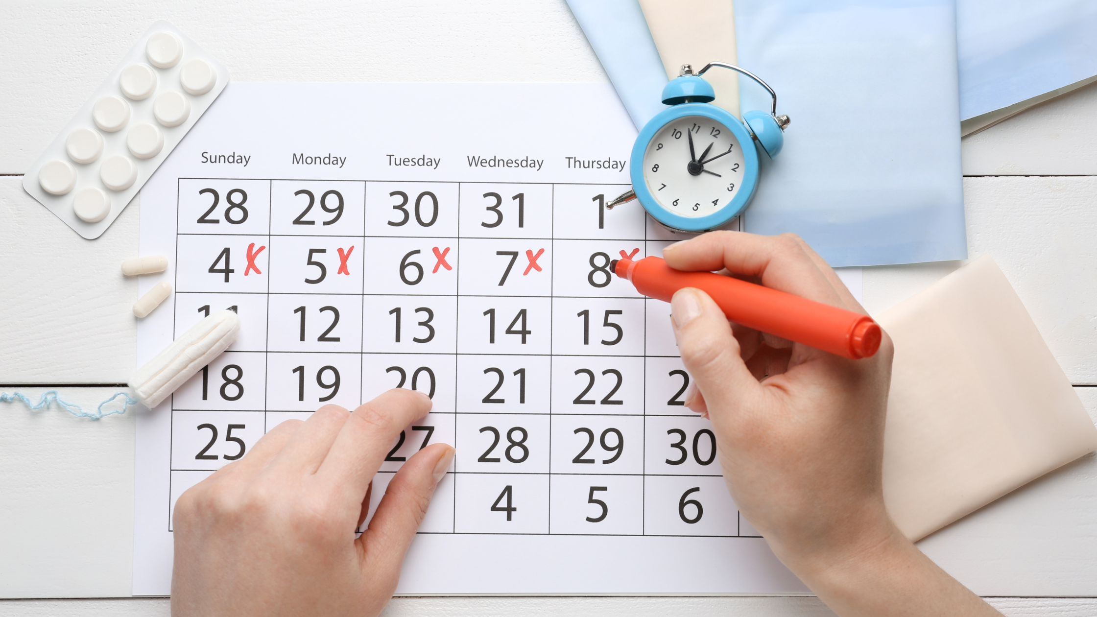 Periods Calender Banner